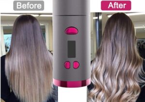 Auto hair curler for long & thick hair