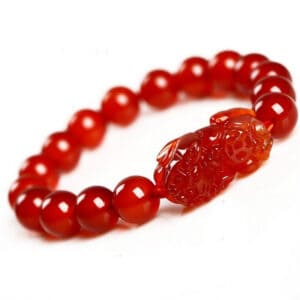 Red Agate Men And Women Couple Style Brave Bracelet Jewelry