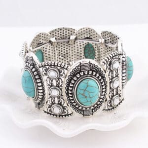 Gypsy Wanderer Turquoise Bracelet