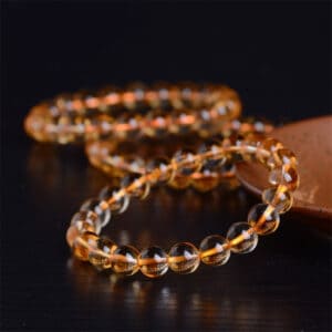 Traditional Crystal Feng Shui Topaz Bracelet