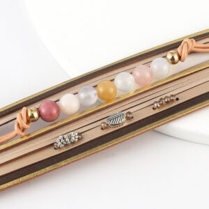 Personality Beads Pearl Bracelet Wrist Band