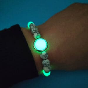 Turquoise Luminous Beaded Bracelet