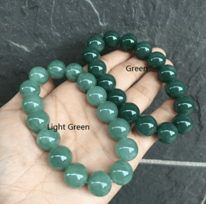 Ice oil jade bead bracelet necklace