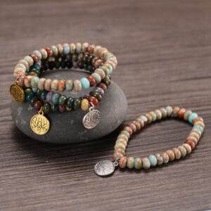 Lotus bracelet turquoise
