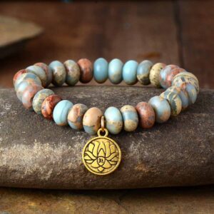 Lotus bracelet turquoise