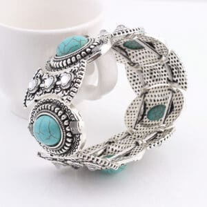 Gypsy Wanderer Turquoise Bracelet