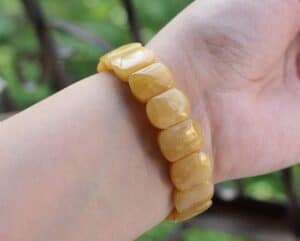 Bracelet Mens And Womens Jewelry Yellow Dragon Jade Bracelet