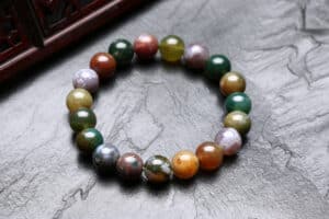 Natural crystal agate bracelet